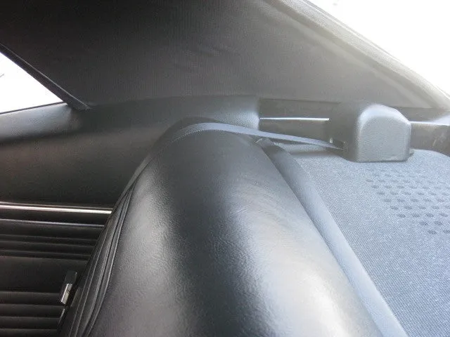 1969 Camaro Rear 3-Point Seat Belts