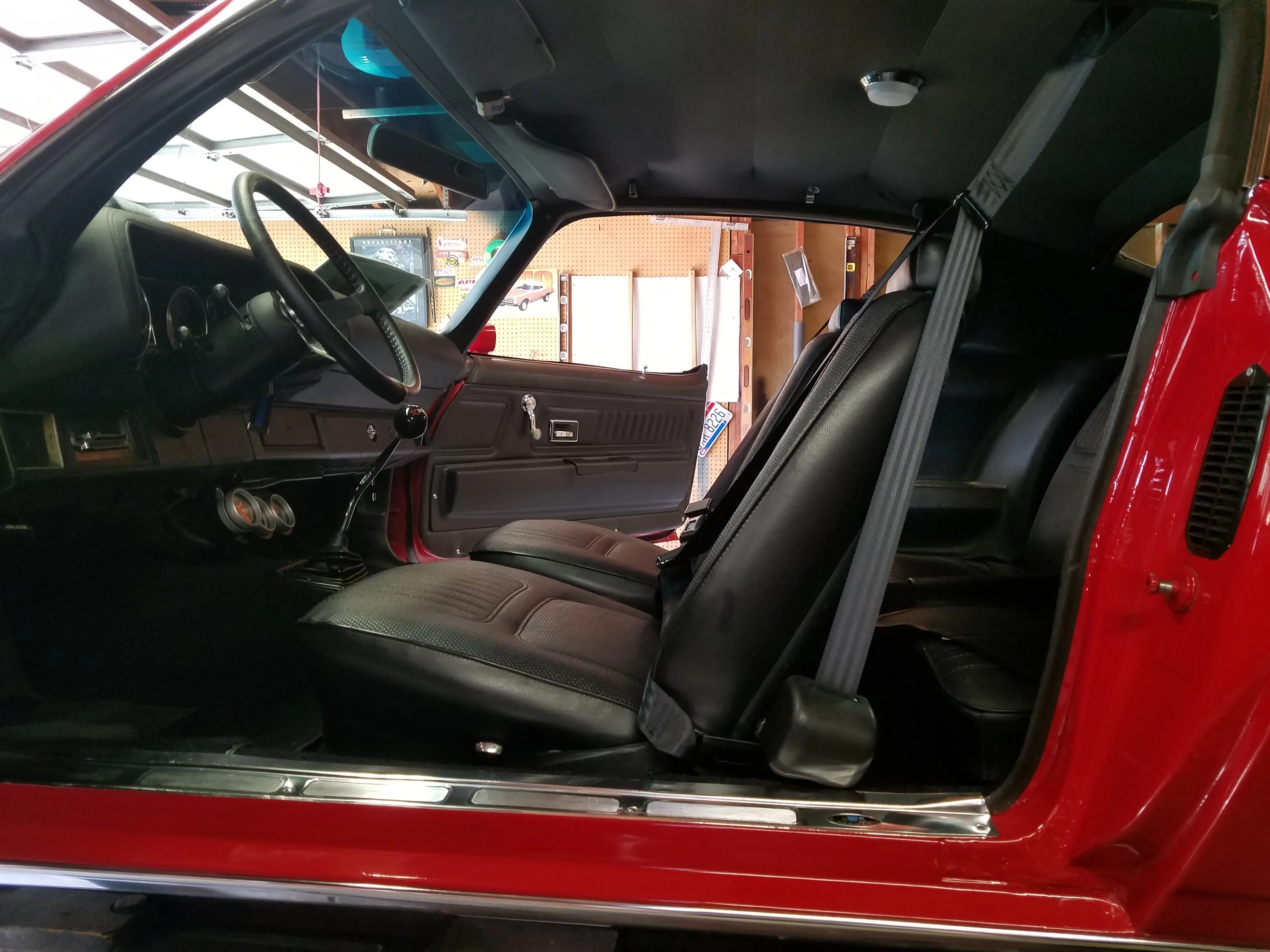 1970-73 Camaro Front 3-Point Seat Belts