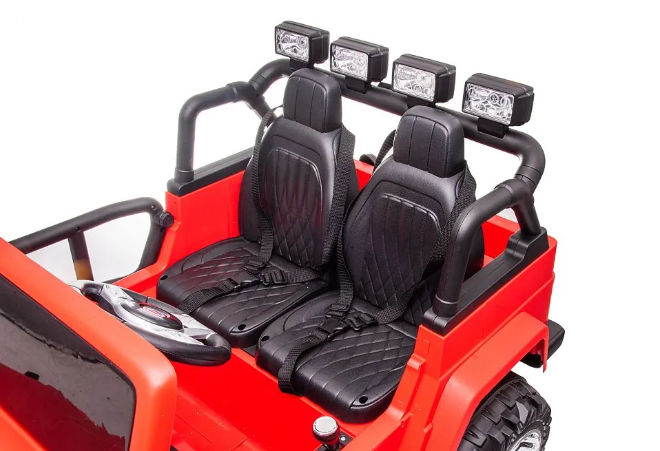 2025 Jeep Gravity Upgraded Style XXL | 24V | 2 Seater | Leather Seats | Rubber Tires | Smartphone App | Remote