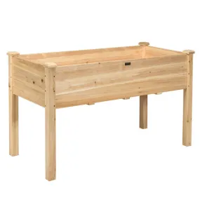 49€™€™ x 23€™€™ x 30€™€™  Wooden Raised Vegetable Garden Bed