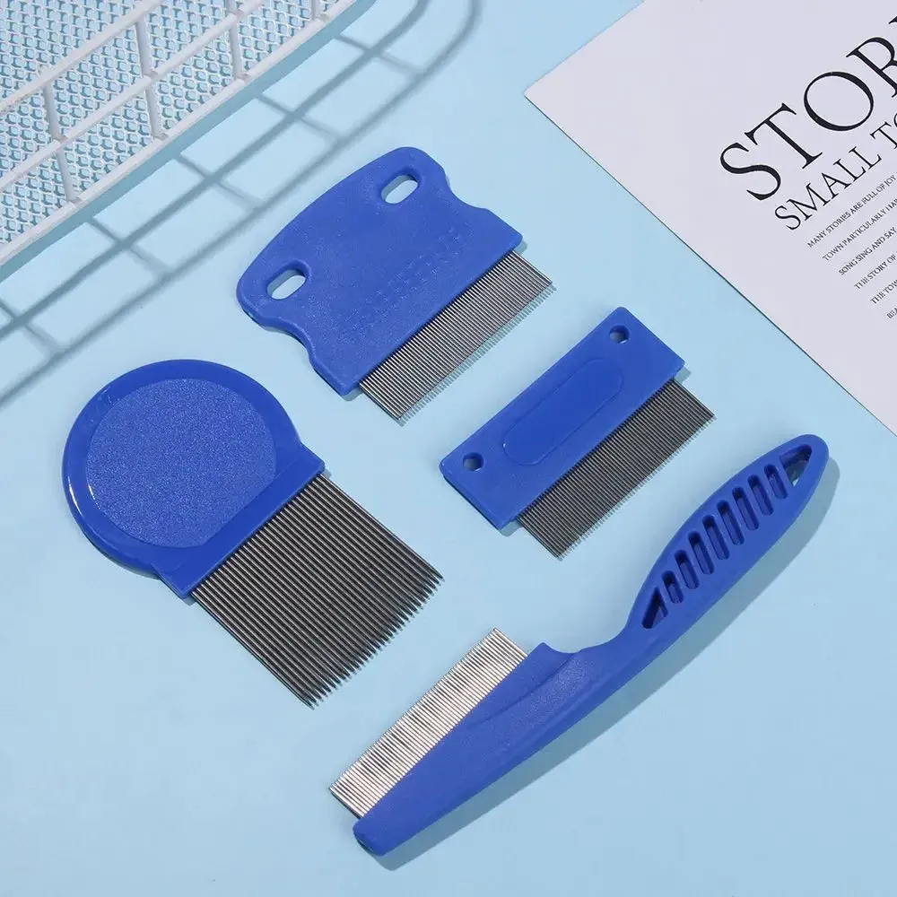 6-Piece Professional Pet Grooming Comb Set for Dogs and Cats