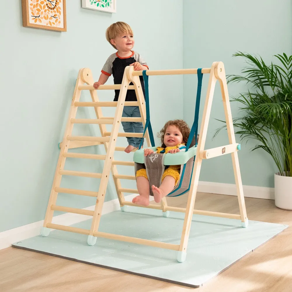 Active-Tots Pikler Style Wooden Climb and Swing