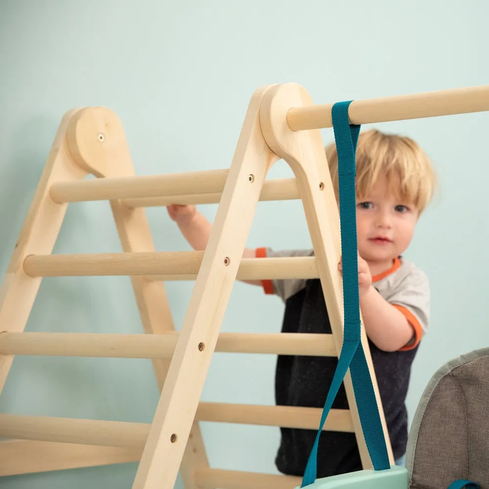 Active-Tots Pikler Style Wooden Climb and Swing