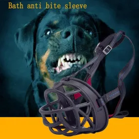 Adjustable Dog Muzzle for Bite Prevention