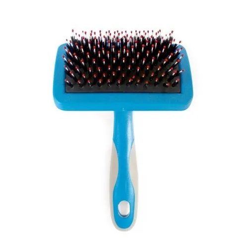 Ancol Ergo Hedgehog Soft Slicker Dog Brush Small