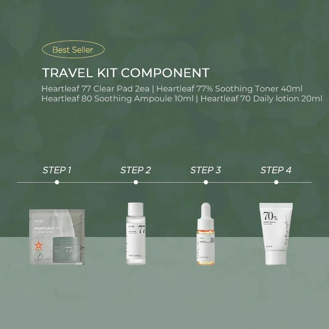 Anua - Heartleaf Soothing Trial Kit