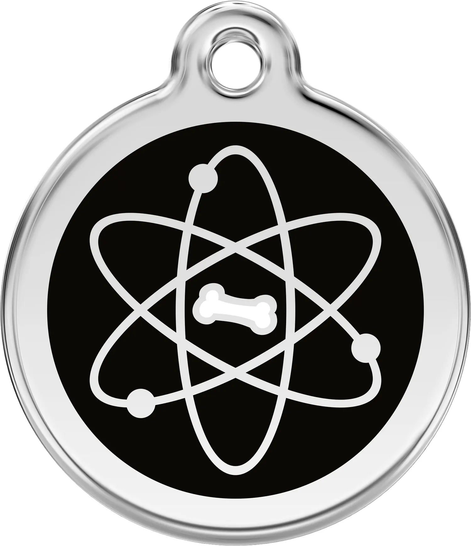 Atom - Red Dingo Engraved Dog Tag, Lifetime Guarantee, No Shipping Costs