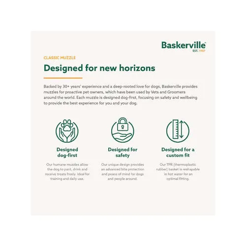 Baskerville Classic Basket Muzzle Size 10