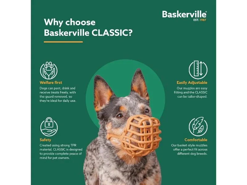 Baskerville Classic Basket Muzzle Size 10