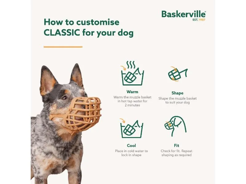 Baskerville Classic Basket Muzzle Size 10