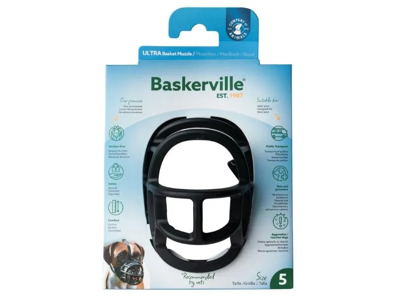 Baskerville Ultra Dog Muzzle Size 5