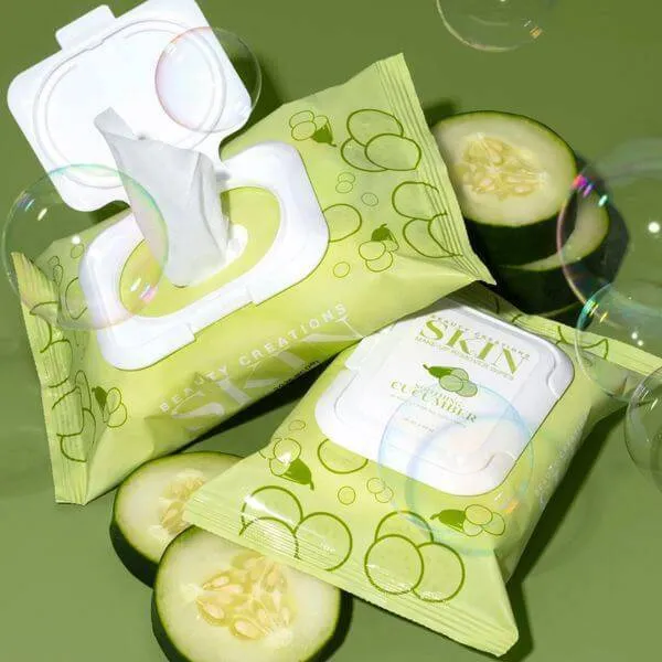 Beauty Creations Cucumber Soothing Makeup Remover Wipes