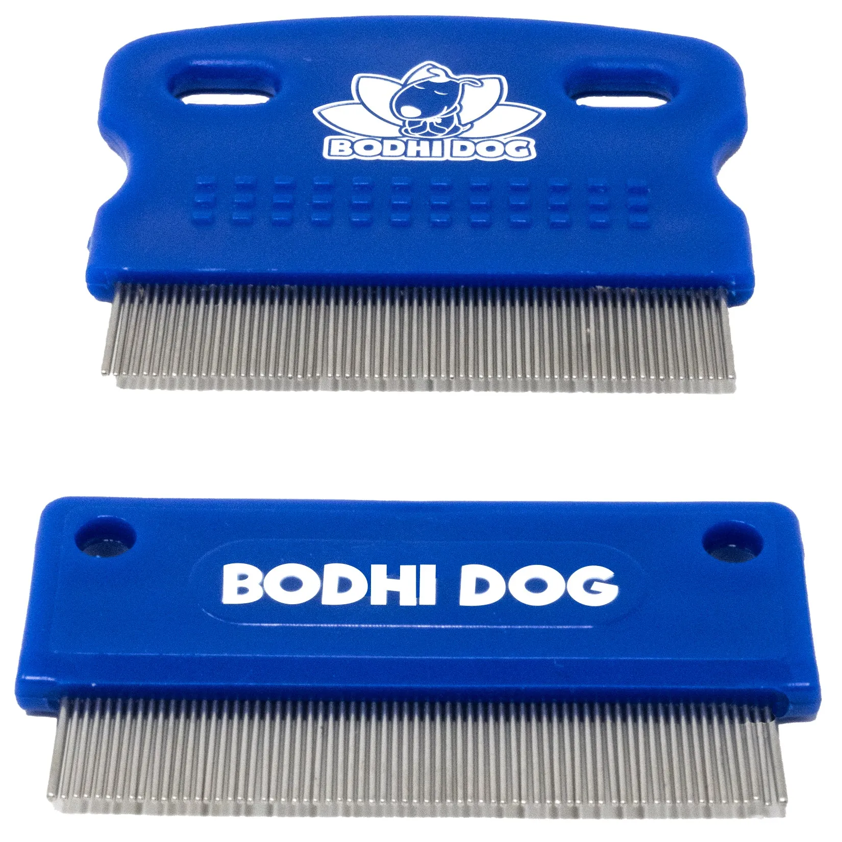 Bodhi Dog Tear Eye Stain Remover Combs | Set of 2 | Clean and Remove Crust, Dirt, Buildup around Pet Eyes | Best for Dogs & Cats Fur and Coats