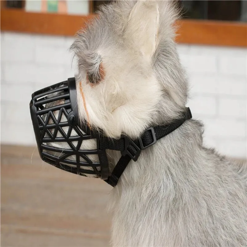 Breathable & Anti-Bite Dog Mouth Muzzle Silicone Cover