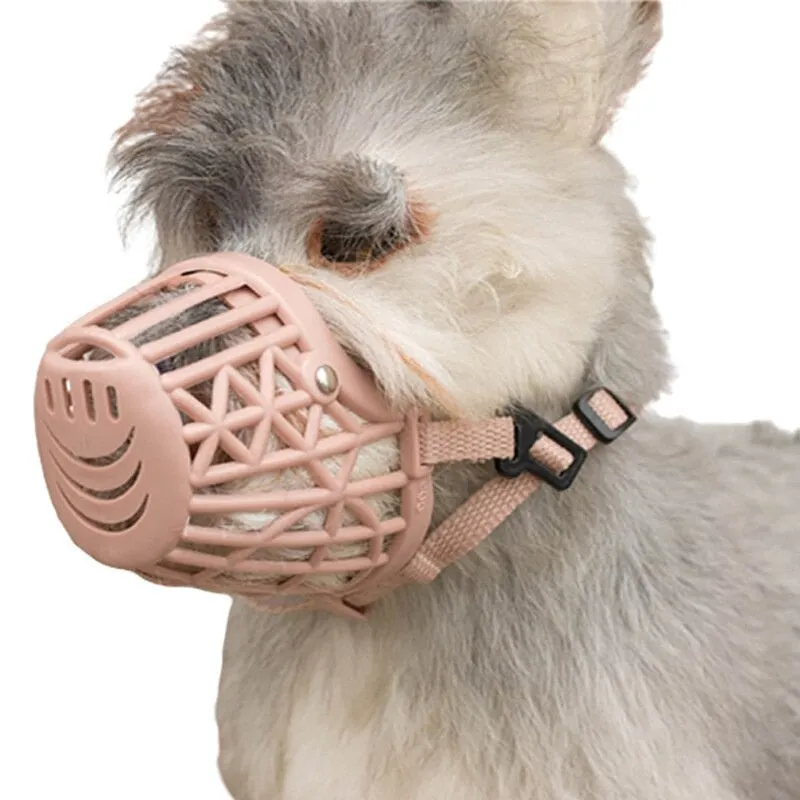 Breathable & Anti-Bite Dog Mouth Muzzle Silicone Cover