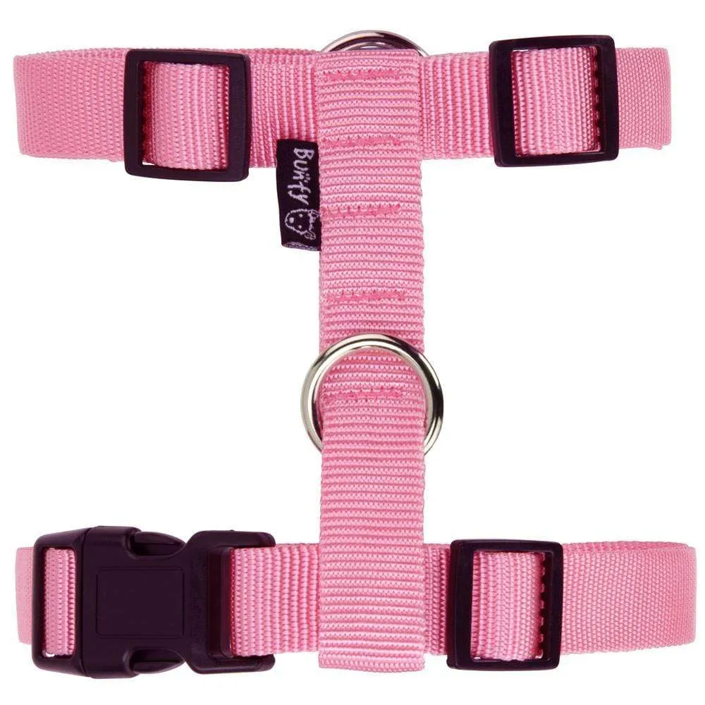 Bunty Adjustable Nylon Dog Puppy Fabric Harness Vest Anti Non Pull Lead Leash