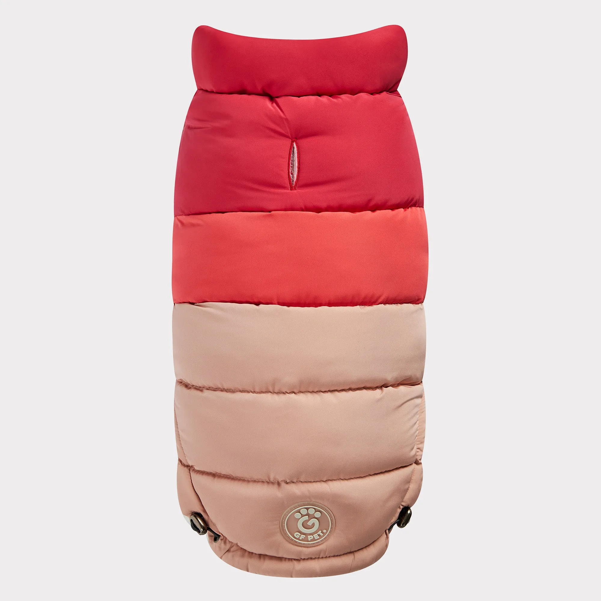 Color Block Dog Puffer | Pink