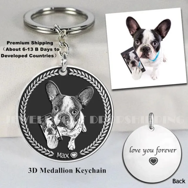 Customized Pet Engrave 925 Sterling Silver Necklace Symbol Necklace