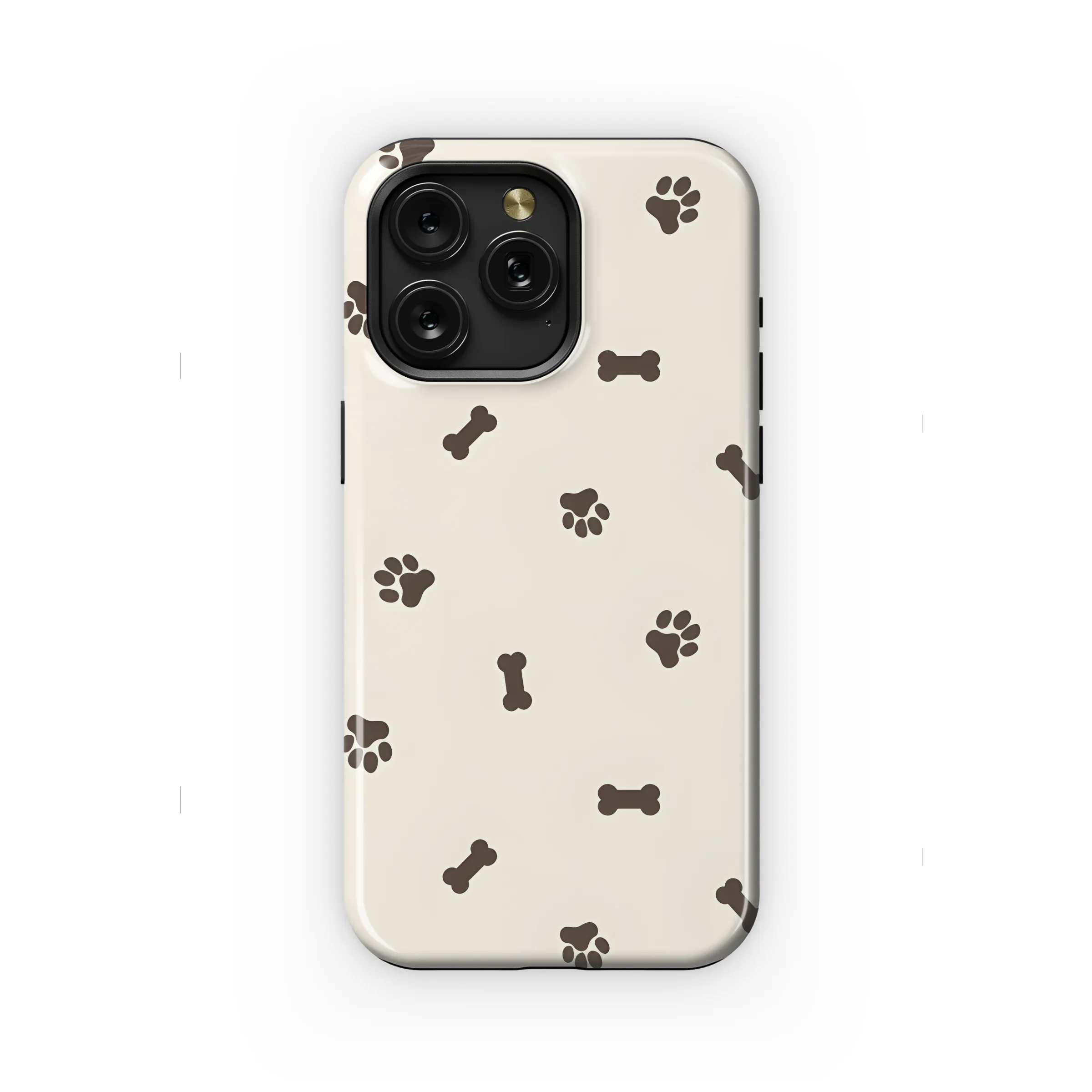 Dog Paw Bone Pattern Phone Case iPhone Samsung Cover Pixel 2180