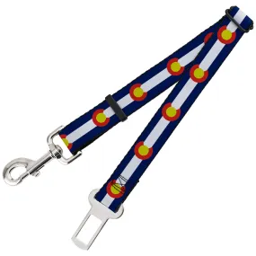 Dog Safety Seatbelt for Cars - Colorado Flags2 Repeat