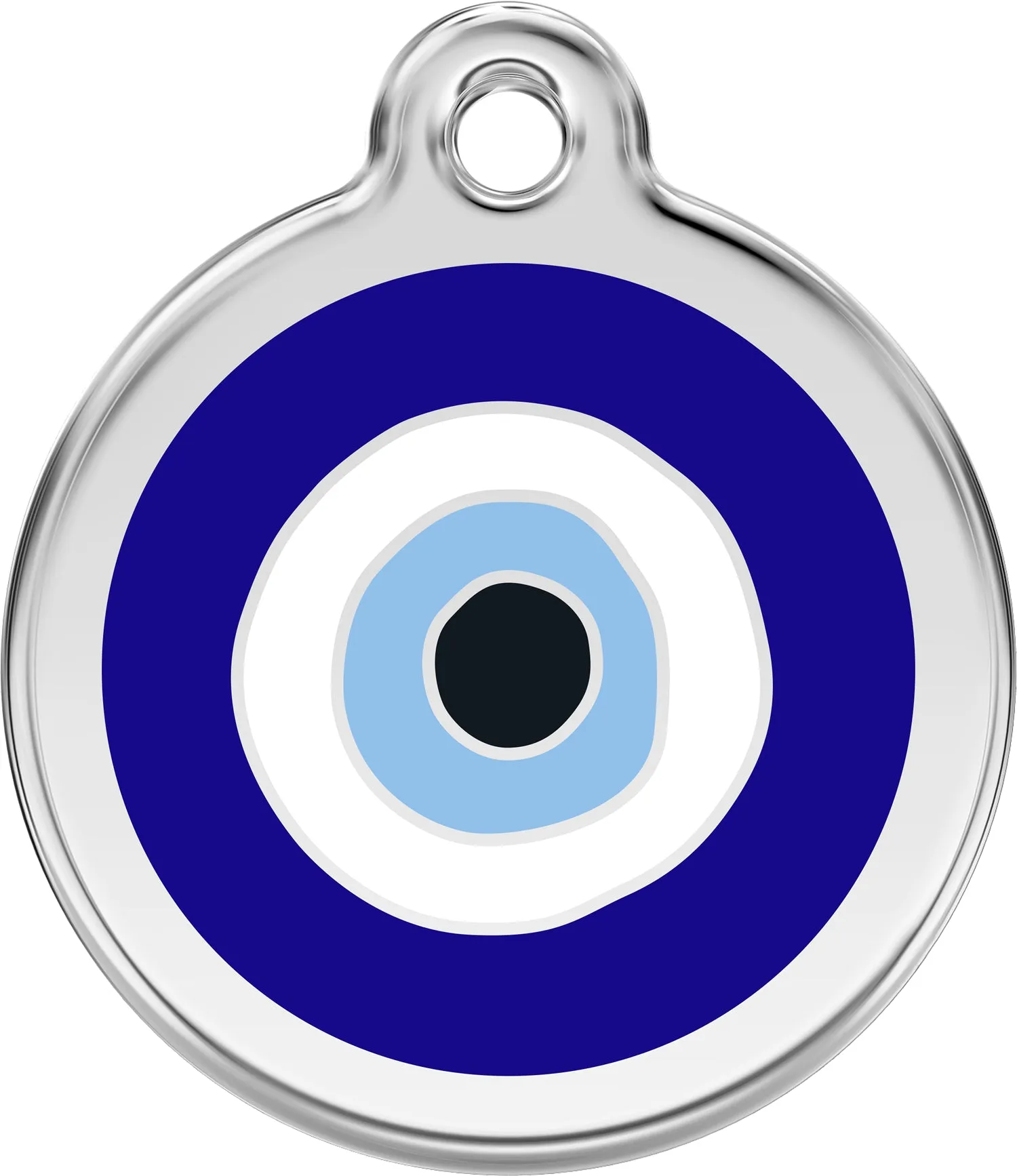 Evil Eye - Red Dingo Engraved Cat/Dog Tag, Lifetime Guarantee, No Shipping Costs