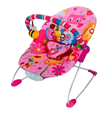 Fitch Baby Animal Paradise Baby Bouncer (Pink)