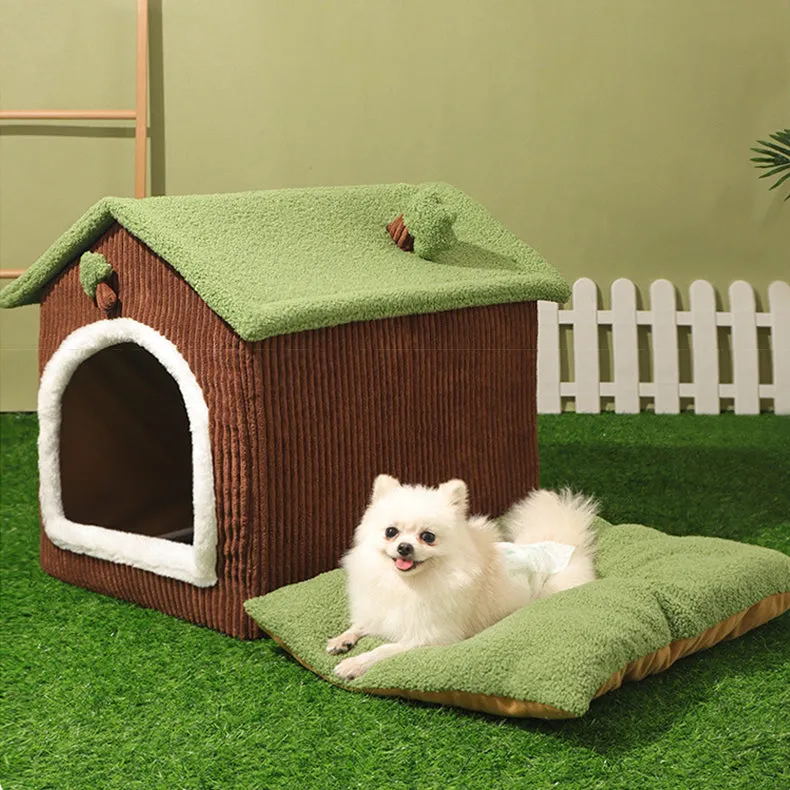 House Type Cat Nest Fully Enclosed Large Space Comfortable Pet Nest