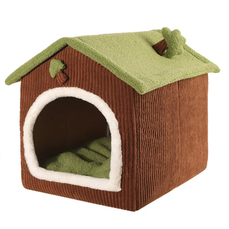 House Type Cat Nest Fully Enclosed Large Space Comfortable Pet Nest