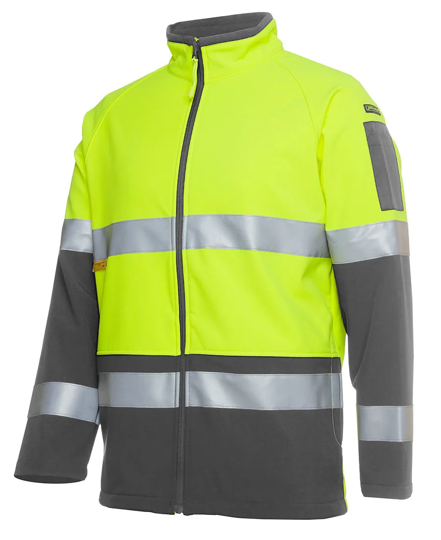 JB's MENS HI VIS DAY/NIGHT SOFTSHELL JACKET - 6D4LJ