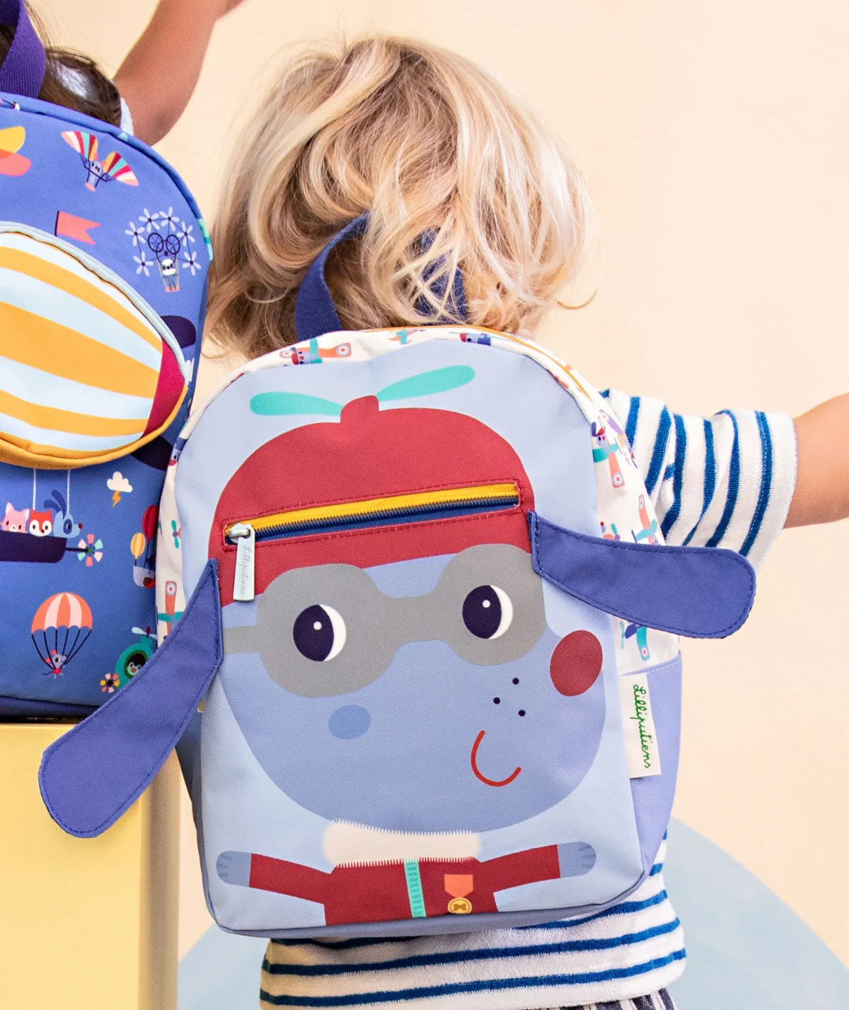 Jules The Dog Backpack - Blue