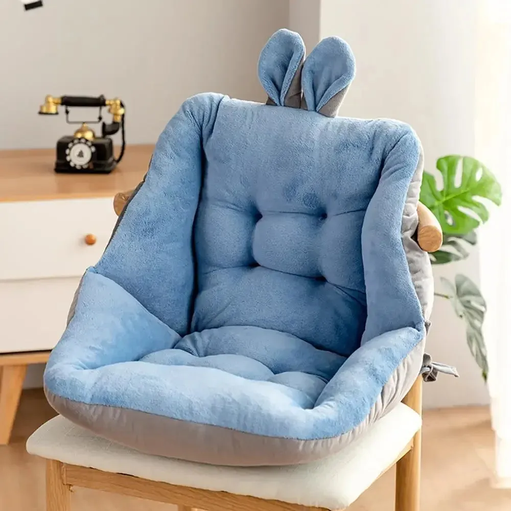 Kawaii Cat Plush Chair - Cute Soft Stuffed Floor Cushion Chair Sofa - Cat Bed Sleeping Nest House - Comfort Nest (Suitable for Pets up to 10kg)