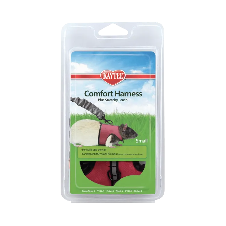 Kaytee Comfort Harness & Stretchy Leash