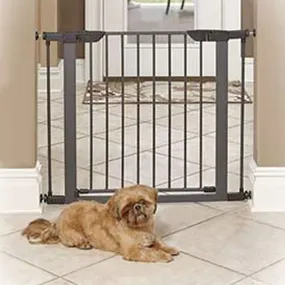 Midwest Steel Pet Gate, Graphite, 39"