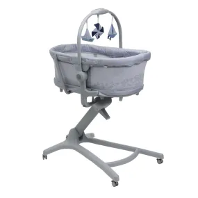 [NEW ARRIVAL] Chicco Baby Hug 5in1 Pro Crib - Earl Grey