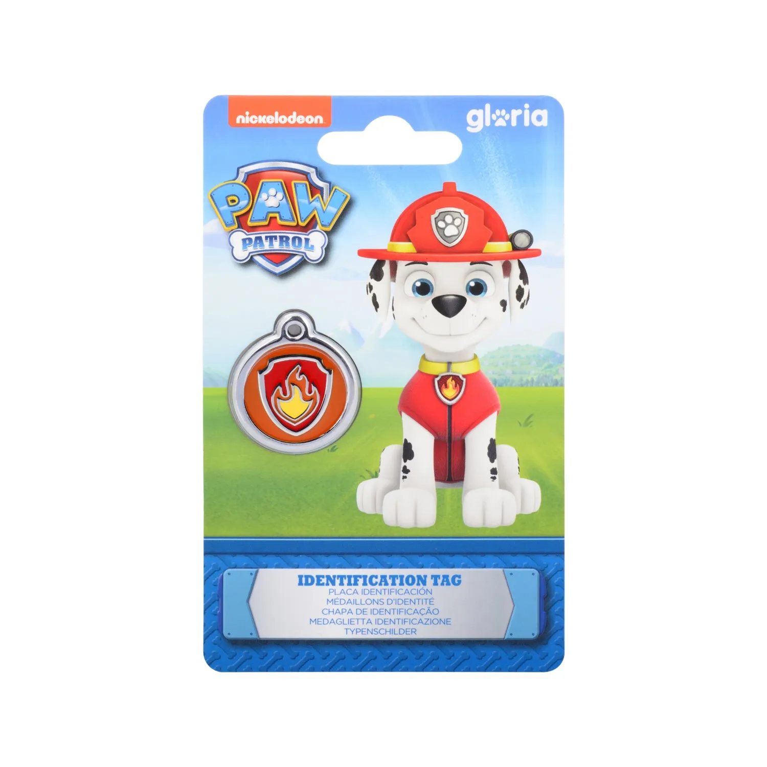 Nickelodeon Paw Patrol - Red Dingo Engraved Dog Tag, Lifetime Guarantee, No Shipping Costs