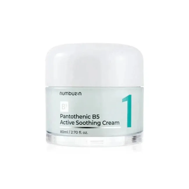 Numbuzin - No.1 Pantothenic B5 Active Soothing Cream 80ml