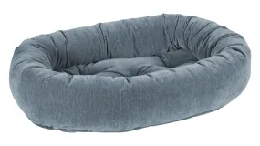 Pet Bed- Donut Shape-Mineral Color Washed Microvelvet