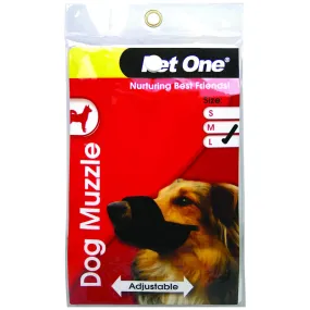 Pet One Muzzle Nylon Adjustable