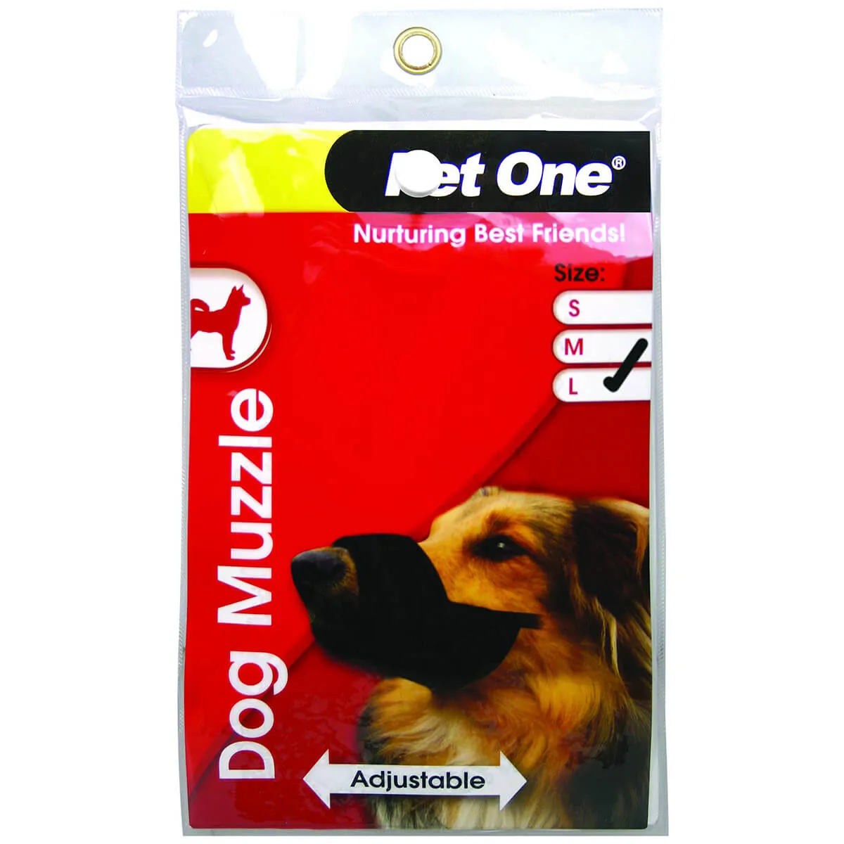 Pet One Muzzle Nylon Adjustable