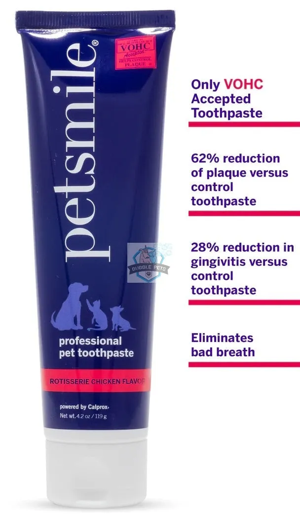 Petsmile Professional Rotisserie Chicken Flavour Toothpaste for Dogs & Cats