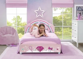 Princess Upholstered Twin Bed