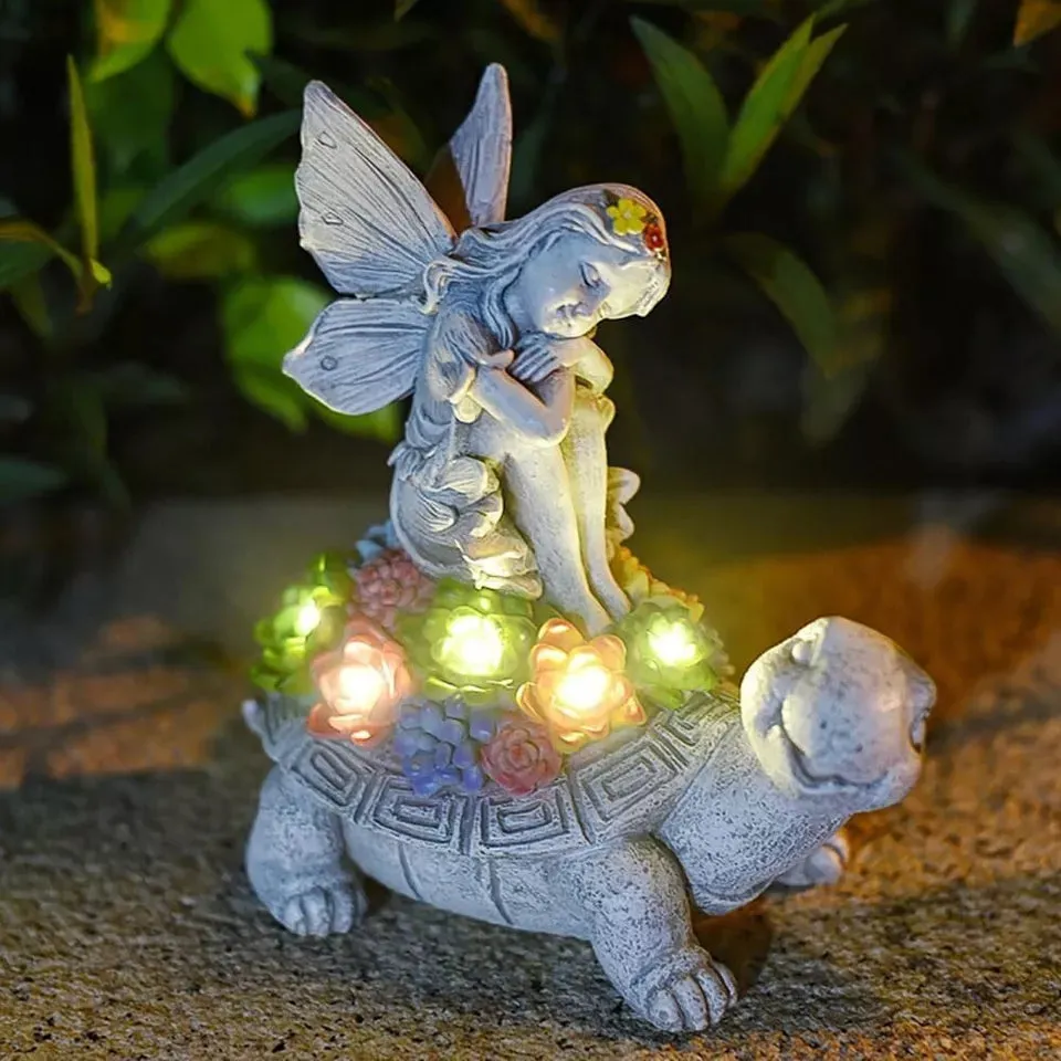 Solar Fairy Tortoise Ornament