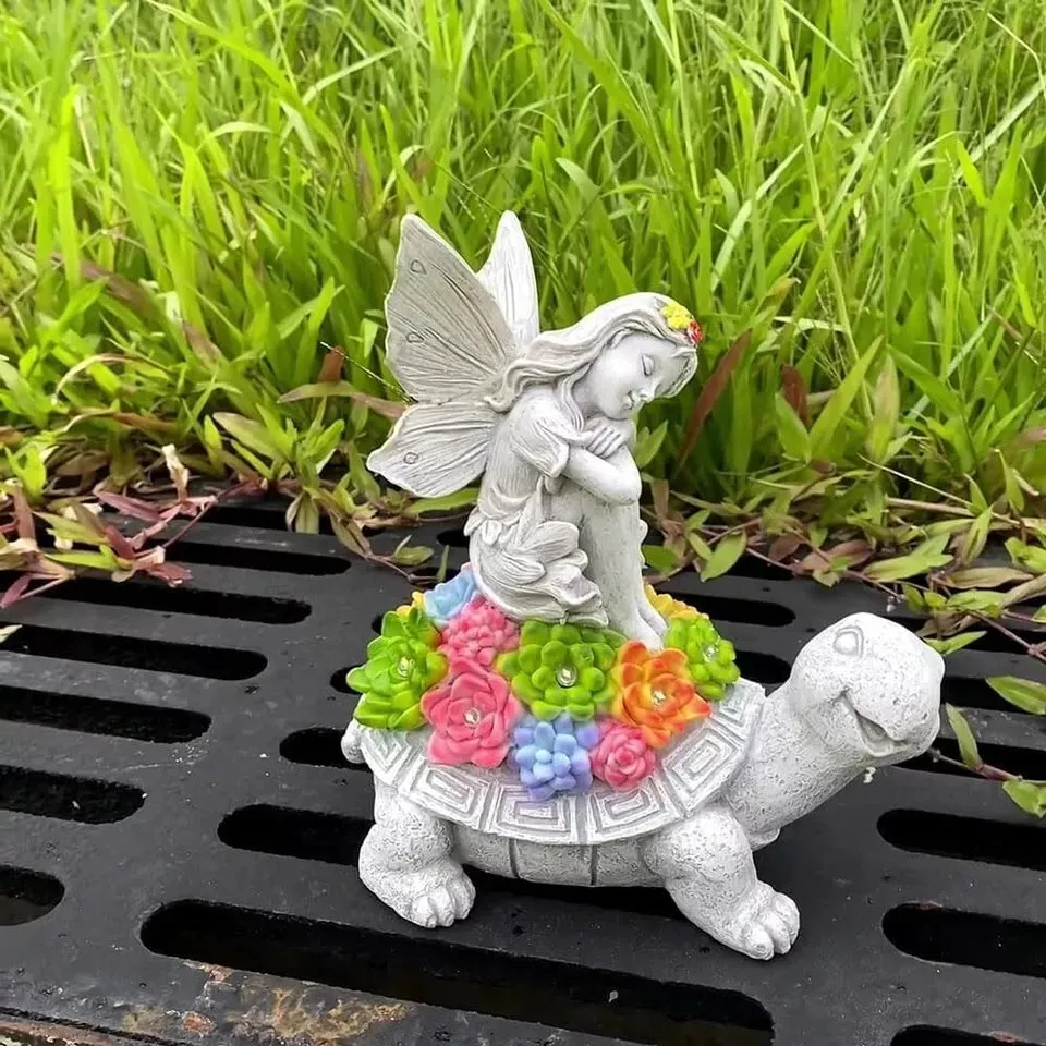 Solar Fairy Tortoise Ornament