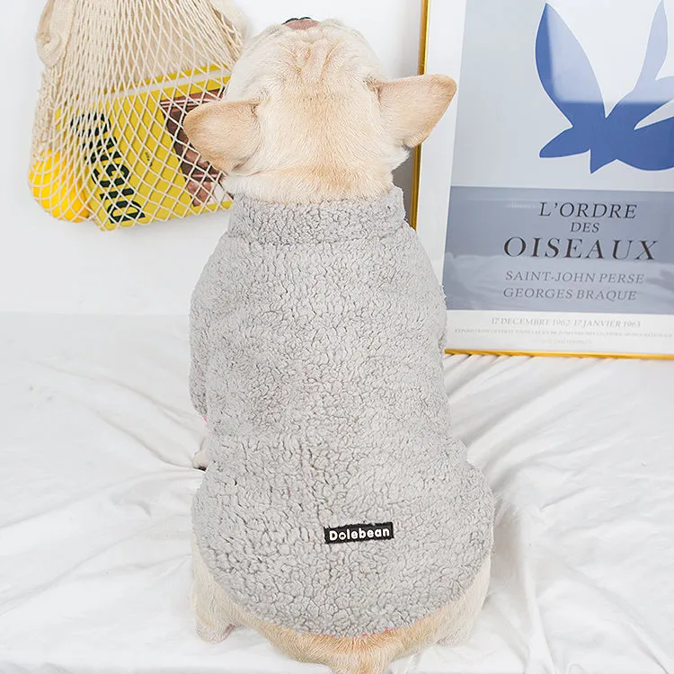 Trendy Winter Cloth for French Bulldog (WJ12)