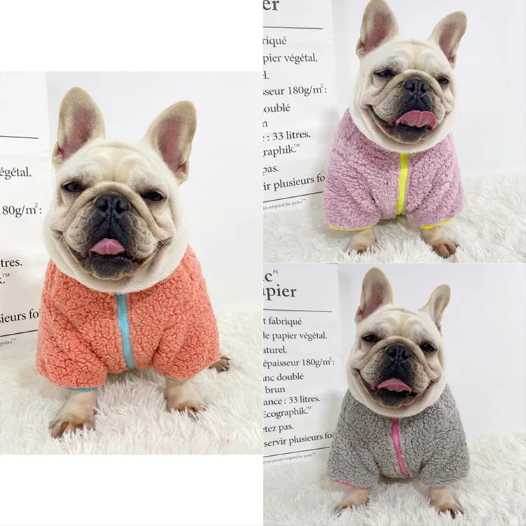 Trendy Winter Cloth for French Bulldog (WJ12)