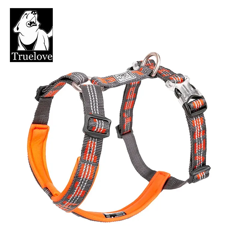 TRUELOVE Adjustable Pet Harness - Comfortable, Reflective Vest for Dogs and Cats