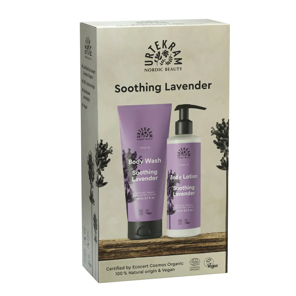 Urtekram Soothing Lavender Body Duo Gift Set