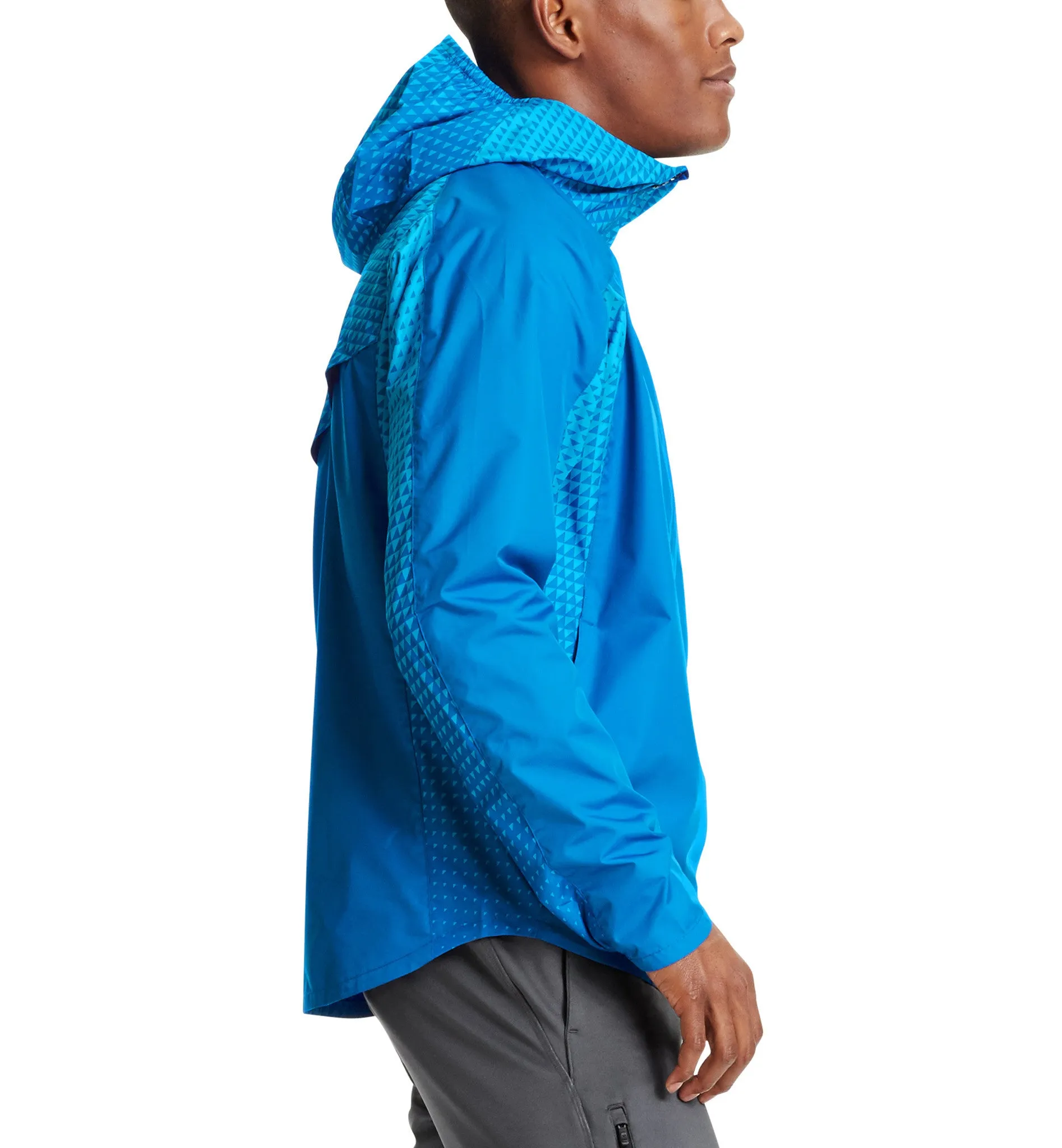 VaporActive Barometer Running Jacket | Lapis Blue Ombre