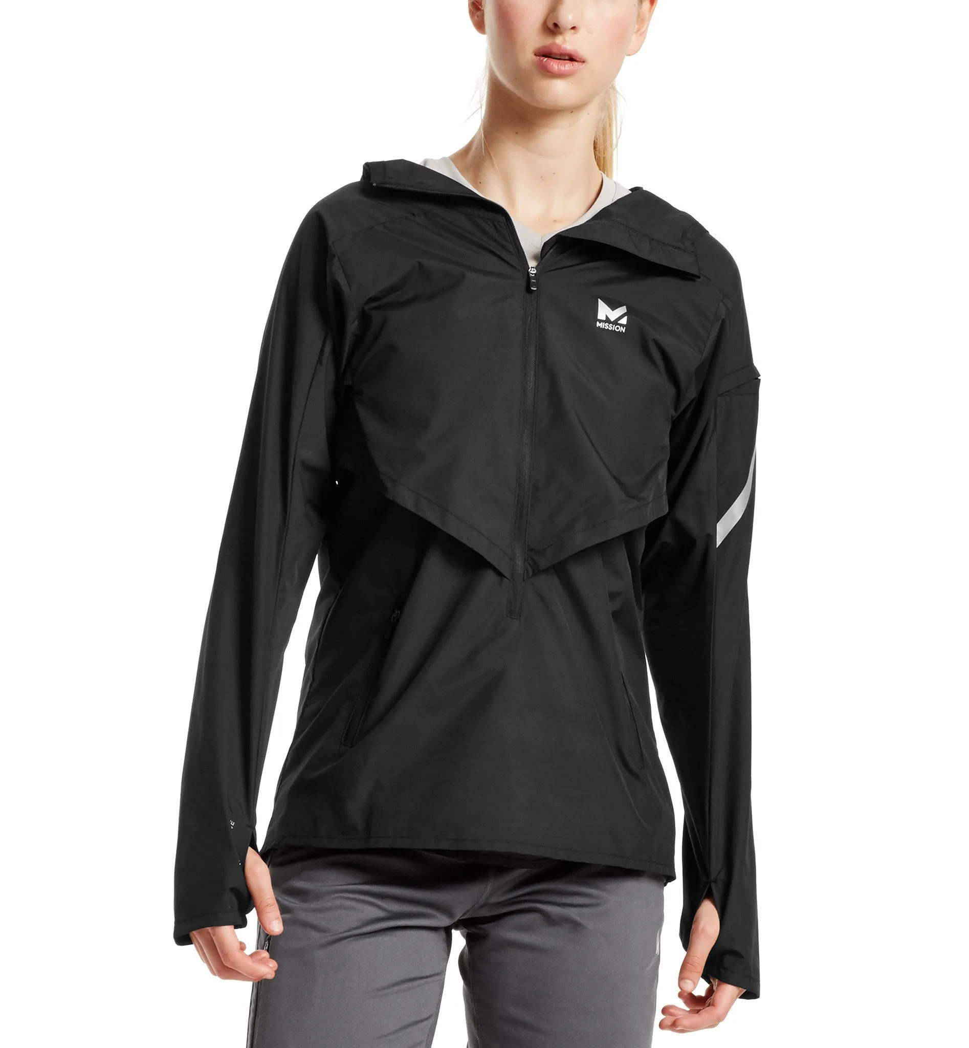 VaporActive Barometer Running Jacket | Moonless Night