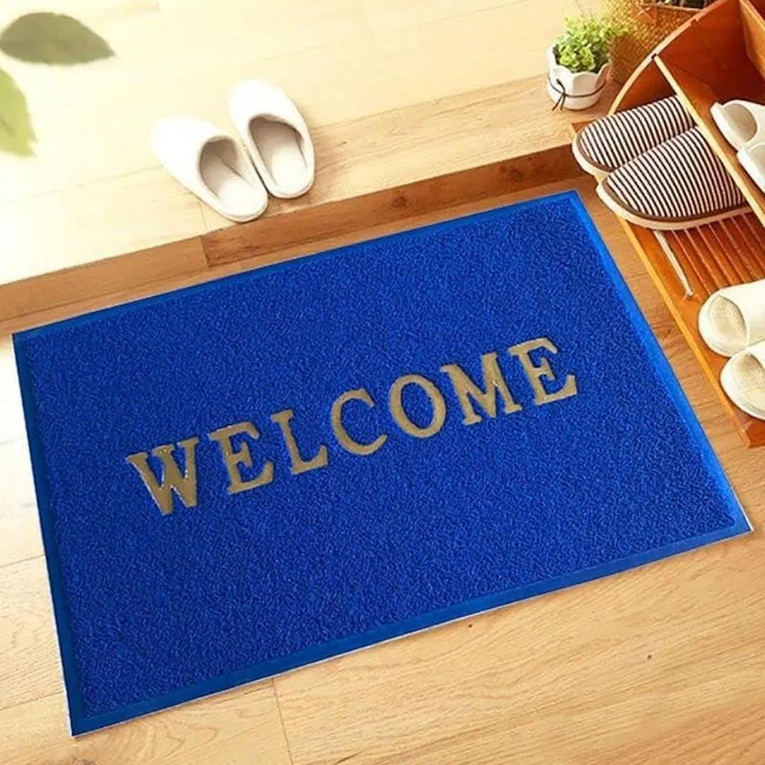 Welcome Door Mat For Home Rubber Mat